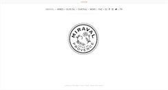 Desktop Screenshot of miraval-provence.com